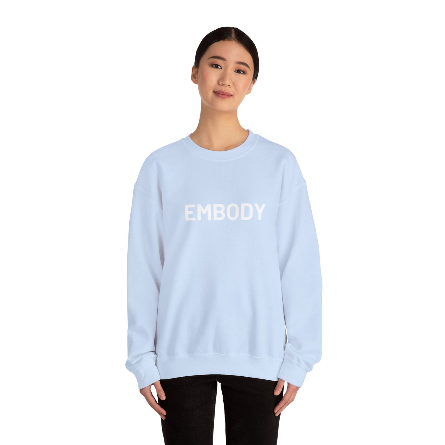 Unisex Crewneck Sweatshirt - EMBODY | Cozy Minimalist Apparel