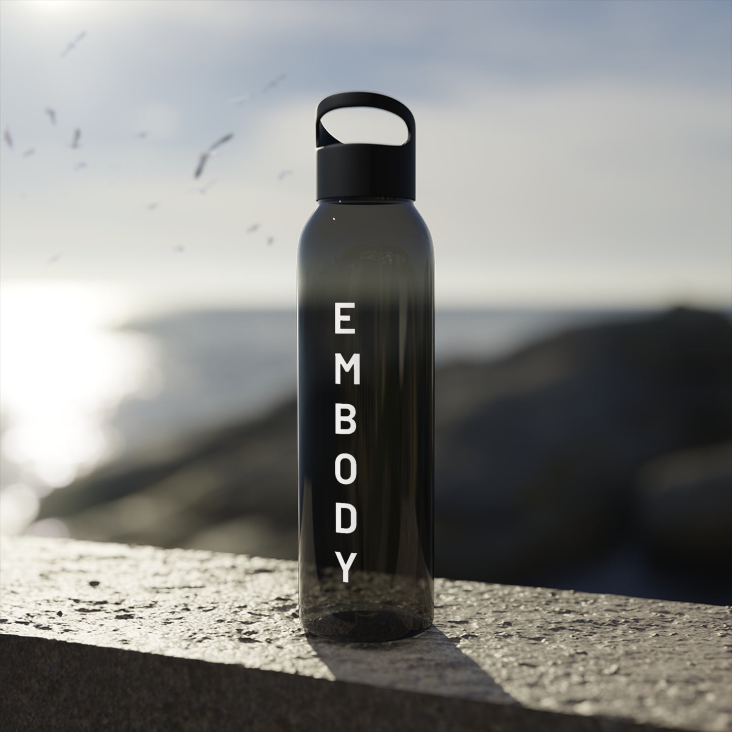Inspirational Red Water Bottle - EMBODY Design