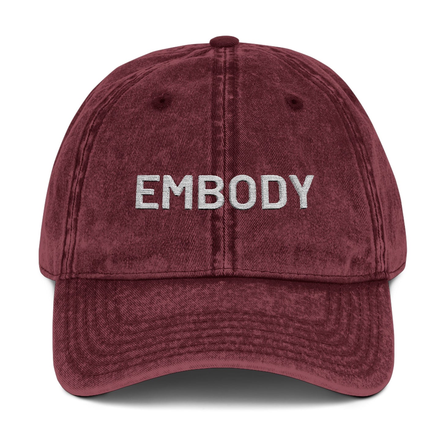 Vintage Embroidered Cap - Casual Style for Everyday Wear