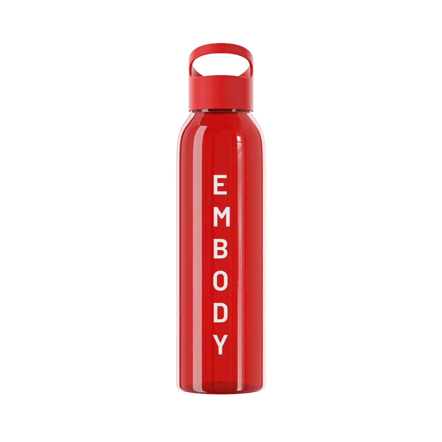 Inspirational Red Water Bottle - EMBODY Design